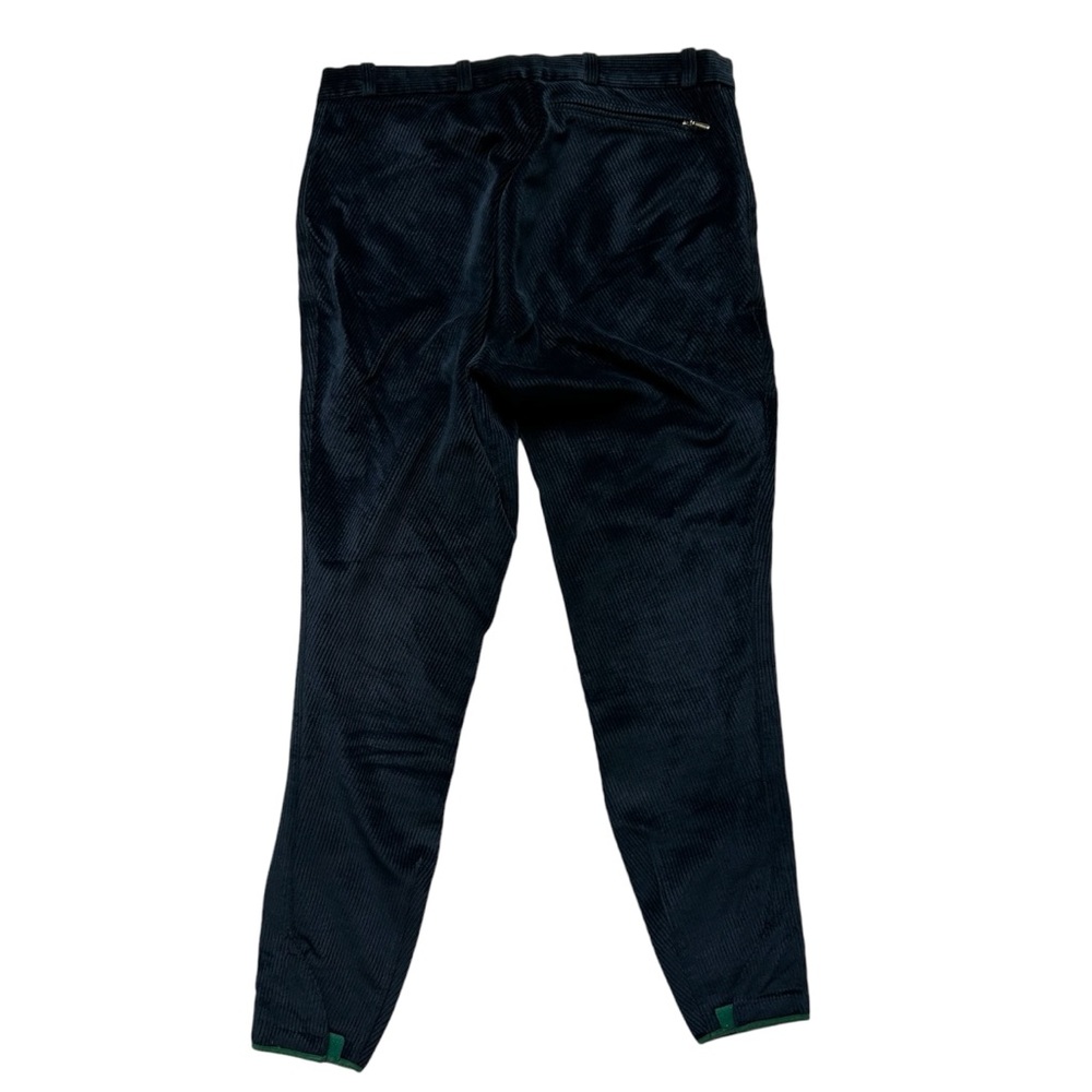 Horka Riding Wear Corduroy Horse Equestrian High Rise Jockey Pants Navy Size 36 - Picture 4 of 6